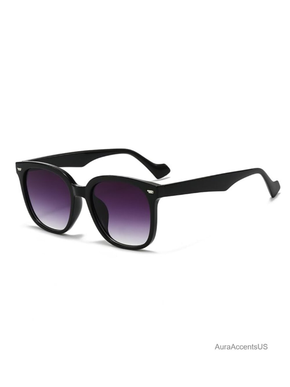 Oversized Square Sunglasses UV400 Protection Retro Full-Frame